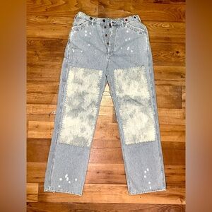 🛑SOLD🛑 VTG POLO RALPH LAUREN MARITIME SAILOR DENIM JEANS STRIPED LMT ED Y2K